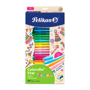 MARCADORES PELIKAN COLORELLA STAR 50U (COLORES SURTIDOS) MARCADORES PELIKAN COLORELLA STAR 50U (COLORES SURTIDOS)