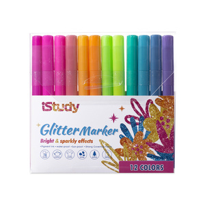 MARCADORES ISTUDY CON BRILLANTINA 12U MARCADORES ISTUDY CON BRILLANTINA 12U