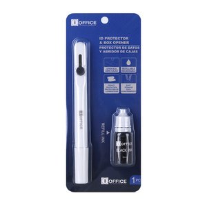 MARCADOR DE SEGURIDAD IOFFICE CON CUCHILLA (TINTA INCLUIDA) MARCADOR DE SEGURIDAD IOFFICE CON CUCHILLA (TINTA INCLUIDA)