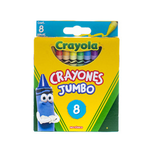 CRAYONES CRAYOLA JUMBO 8U CRAYONES CRAYOLA JUMBO 8U