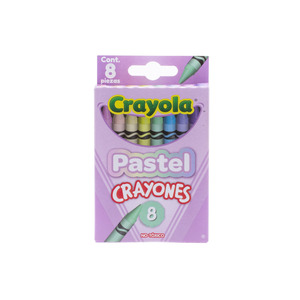CRAYONES CRAYOLA PASTEL 8U CRAYONES CRAYOLA PASTEL 8U