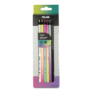LAPICES DE COLORES MILAN SUNSET MINA GRUESA 6U LAPICES DE COLORES MILAN SUNSET MINA GRUESA 6U