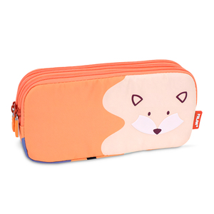 ESTUCHE MILAN FUN ANIMALS NARANJA 3 ZIPPERS ESTUCHE MILAN FUN ANIMALS NARANJA 3 ZIPPERS