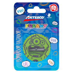 BORRADOR + SACAPUNTAS ARTESCO PLASTICO 1O 1U BORRADOR + SACAPUNTAS ARTESCO PLASTICO 1O 1U