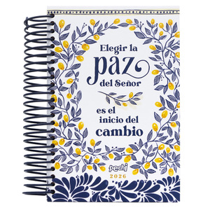AGENDA 2026 PECHI ESPIRAL PAZ DEL SEÑOR AGENDA 2026 PECHI ESPIRAL PAZ DEL SEÑOR