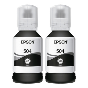 COMBO BOTELLAS DE TINTA EPSON 504 NEGRA + NEGRA COMBO BOTELLAS DE TINTA EPSON 504 NEGRA + NEGRA