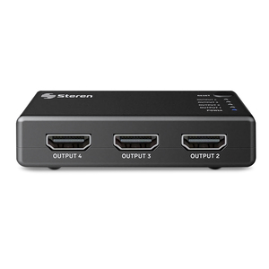 DIVISOR CON AMPLIFICADOR HDMI UHD 4K DE 4 SALIDAS DIVISOR CON AMPLIFICADOR HDMI UHD 4K DE 4 SALIDAS