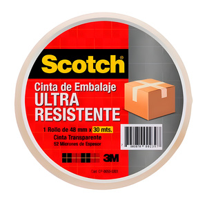 SCOTCH CINTA DE EMPAQUE ULTRARESISTENTE 48MM X 30M