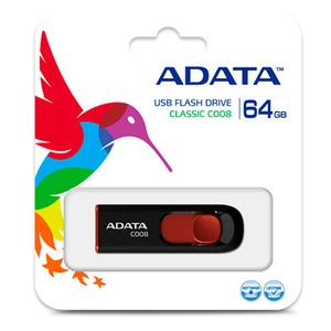 MEMORIA ADATA USB 64GB AC008-64G-RKD MEMORIA ADATA USB 64GB AC008-64G-RKD