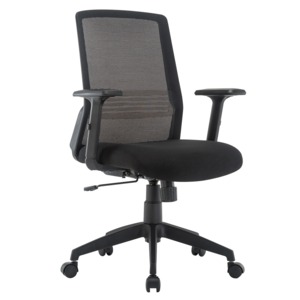 SILLA EJECUTIVA EN TELA (TELA, COLOR NEGRO) SILLA EJECUTIVA EN TELA (TELA, COLOR NEGRO)