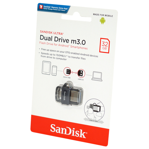 MEMORIA SANDISK DUAL 32 GB SDDD3-032G-G46