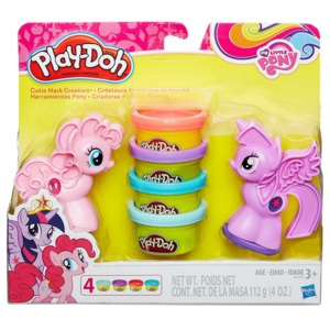 KIT PLAY DOH MY LITTLE PONY (4 UNIDADES SURTIDOS) KIT PLAY DOH MY LITTLE PONY (4 UNIDADES SURTIDOS)