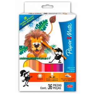 LAPIZ PAPER MATE (LARGO, COLOR, CAJA 36 UNIDADES) LAPIZ PAPER MATE (LARGO, COLOR, CAJA 36 UNIDADES)