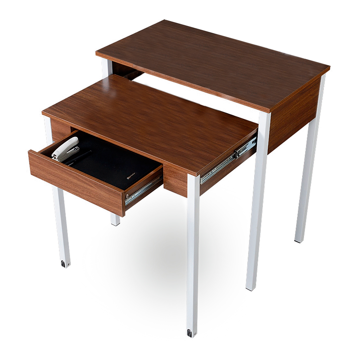 CENTRO DE TRABAJO RTA (RETRACTABLE, COLOR WALNUT)