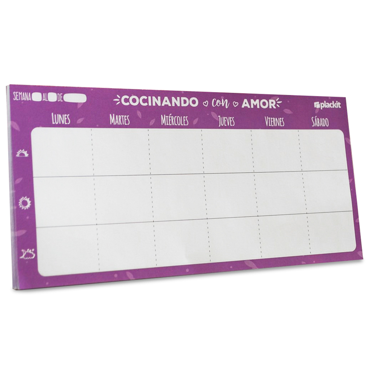 ACCESORIO PLACKIT MAGNETICO (MENU SEMANAL,COCINAR)