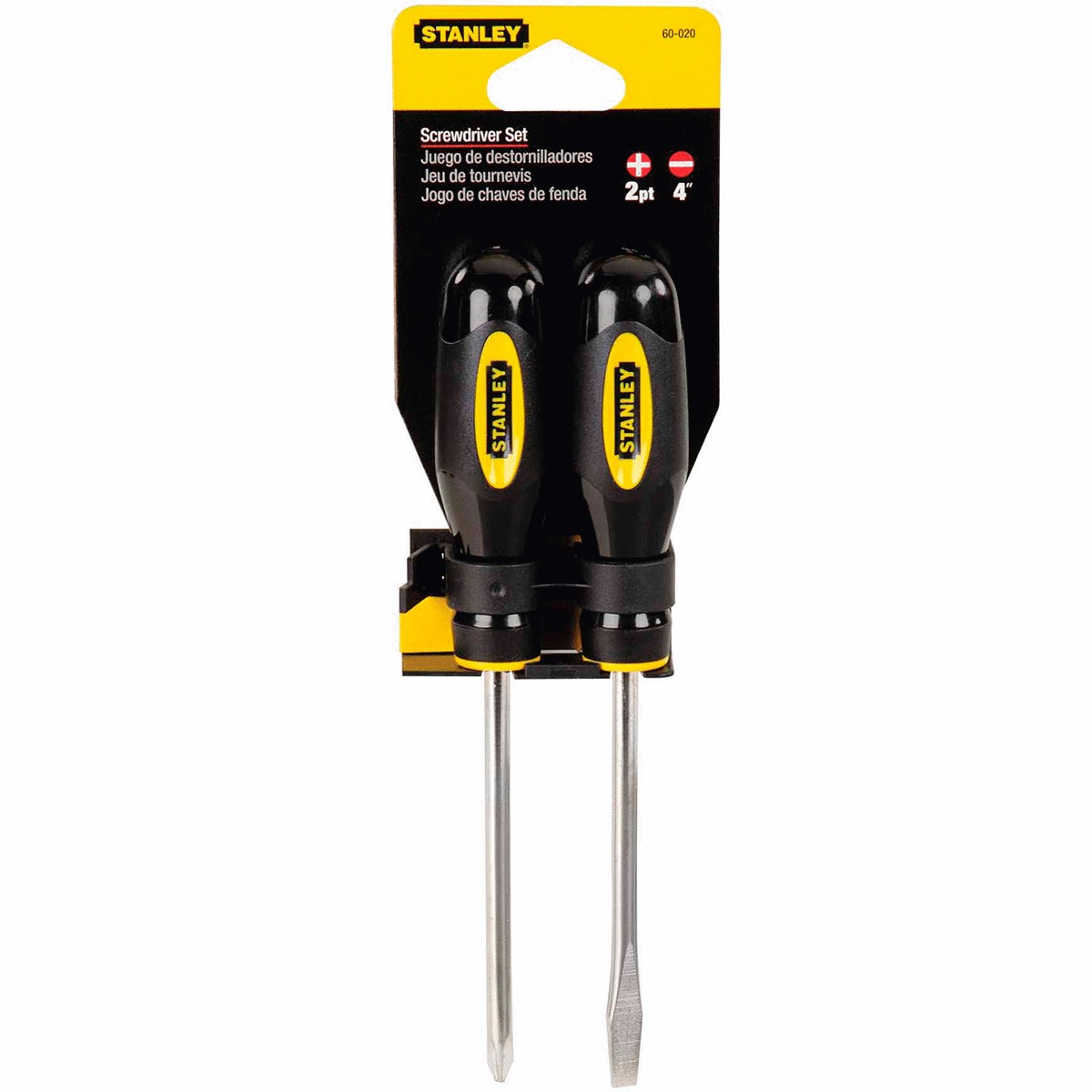 JUEGO DE DESARMADORES STANLEY (2 PIEZAS)