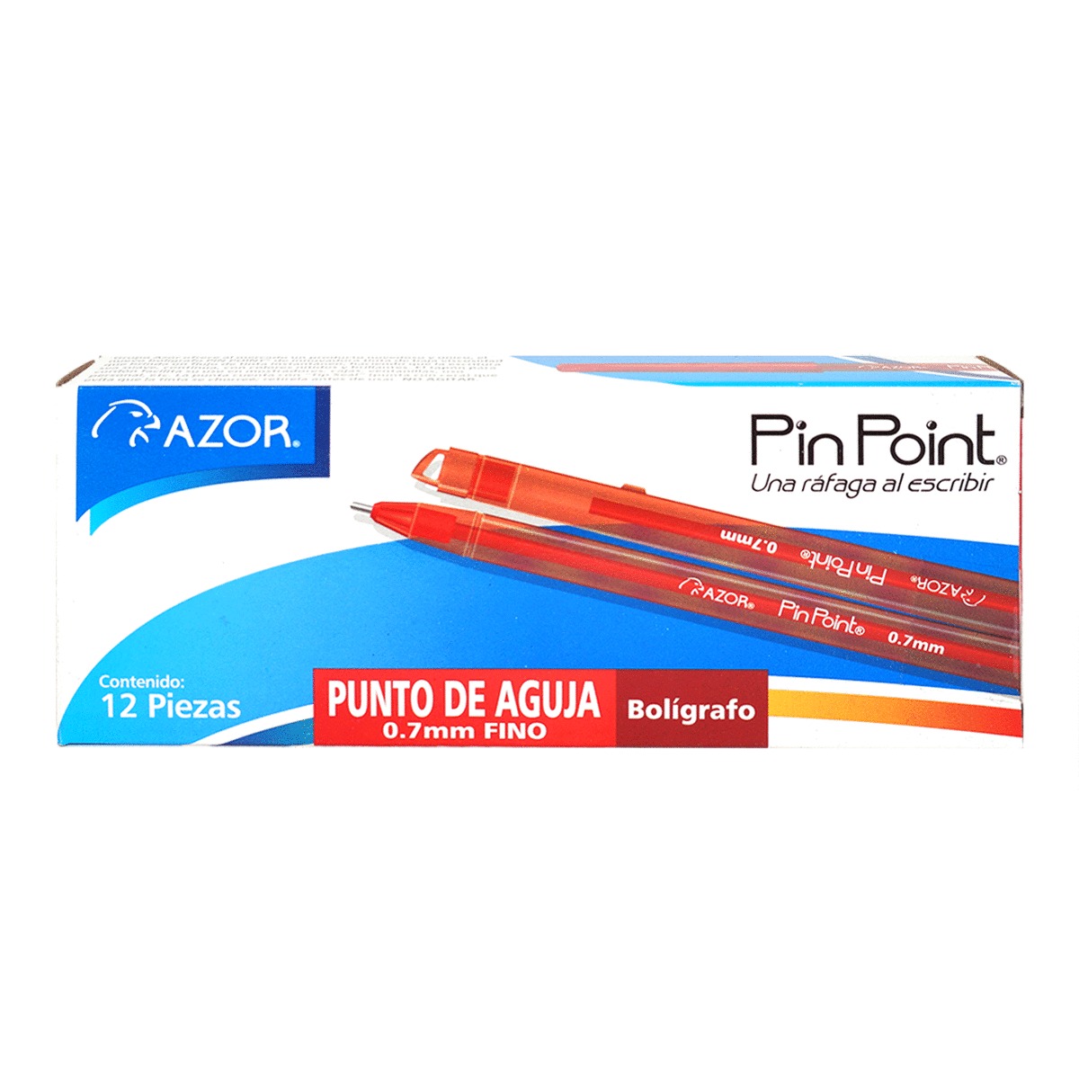 BOLIGRAFO AZOR PIN POINT PUNTO DE AGUJA 0.7MM FINO