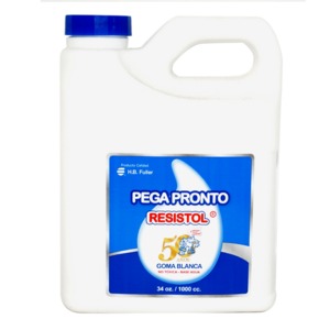 PEGA PRONTO RESISTOL GOMA BLANCA DE 34 ONZAS PEGA PRONTO RESISTOL GOMA BLANCA DE 34 ONZAS