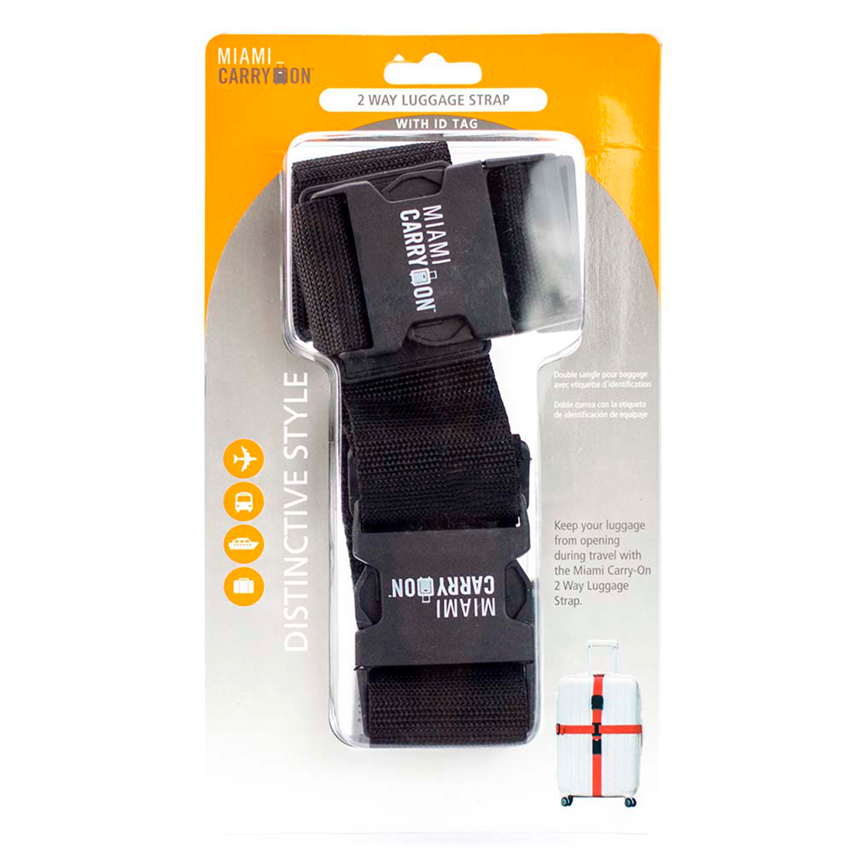 ACCESORIO DE VIAJE MIAMI CARRY ON (CINTA EMPAQUE)