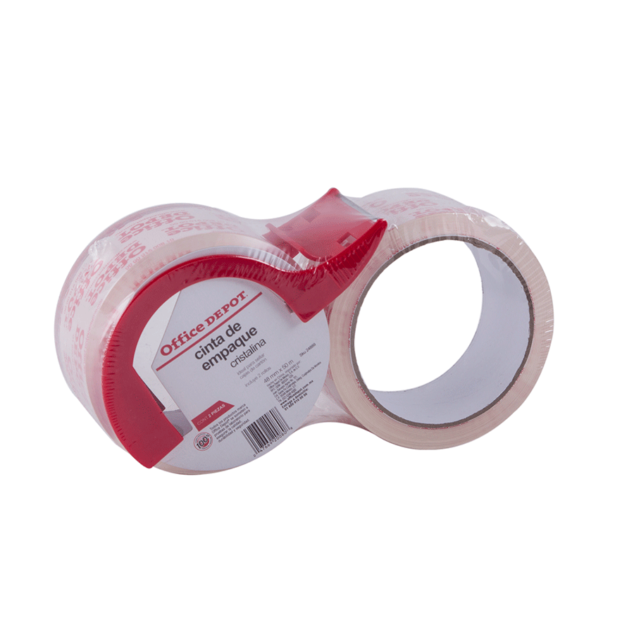 CINTA ADHESIVA CLEAR 2 X50 2PK