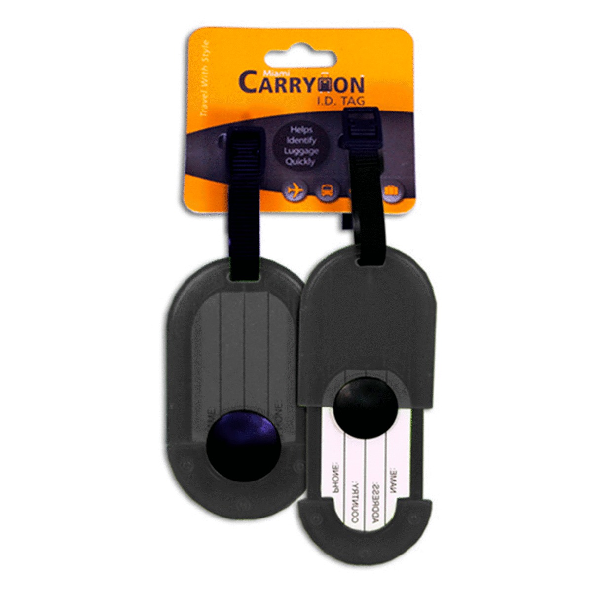 ACCESORIO DE VIAJE MIAMI CARRY ON (ETIQUETAS)