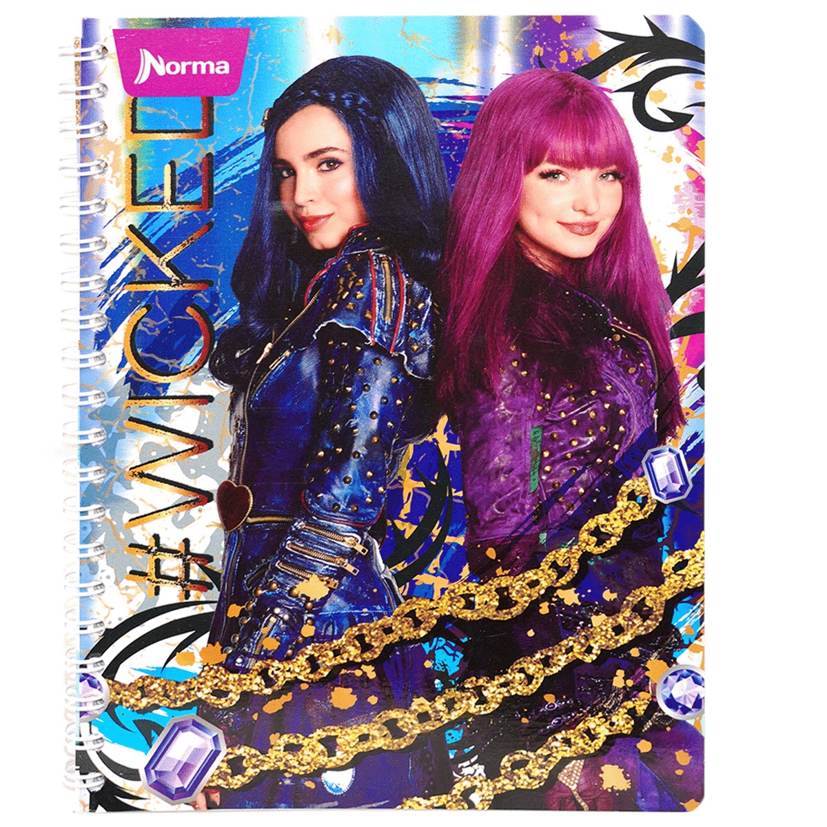 CUADERNO DO DISNEY(THE DESCENDANTS AMERICANO 100H)