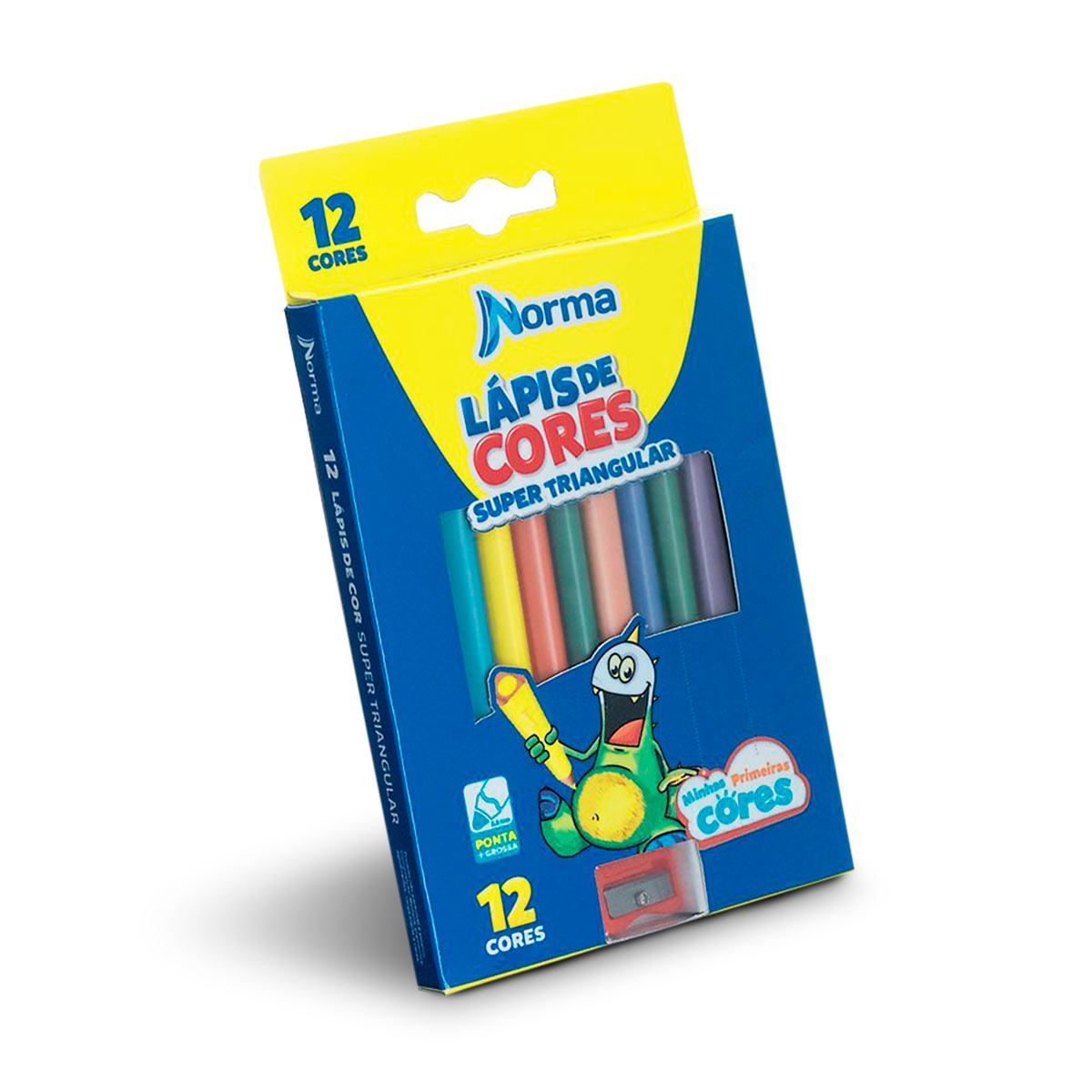 CAJA DE CRAYONES NORMA (SUPER TRIANGULARES)