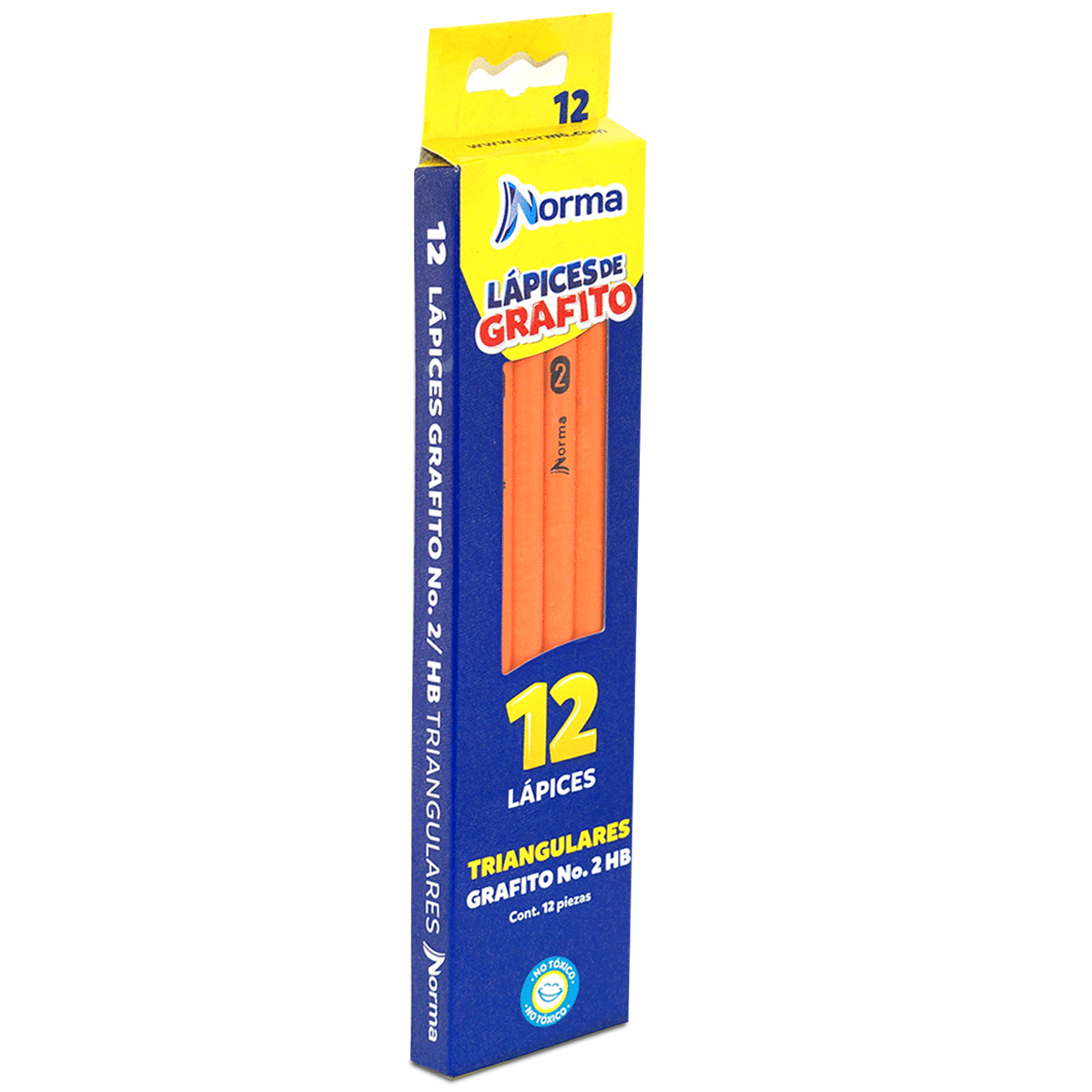 LAPIZ TRIANGULAR NORMA(NO. 2 X 12 U.E. 120)
