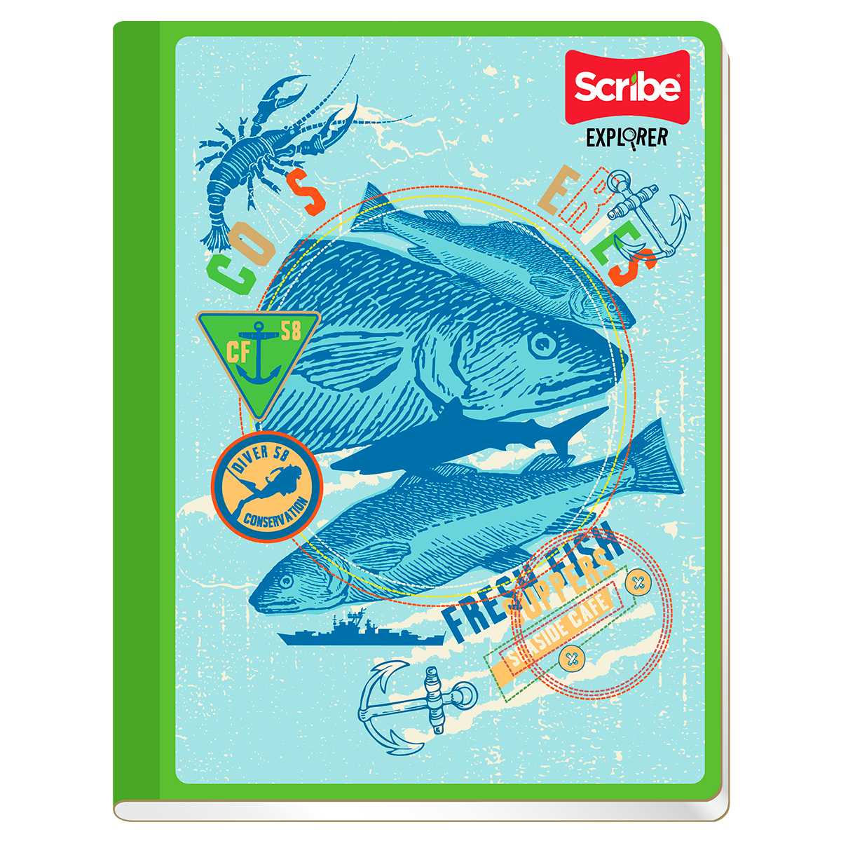 CUADERNO COSIDO RAYA SCRIBE