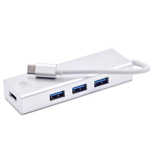 HUB TIPO C CON 4 PUERTOS USB