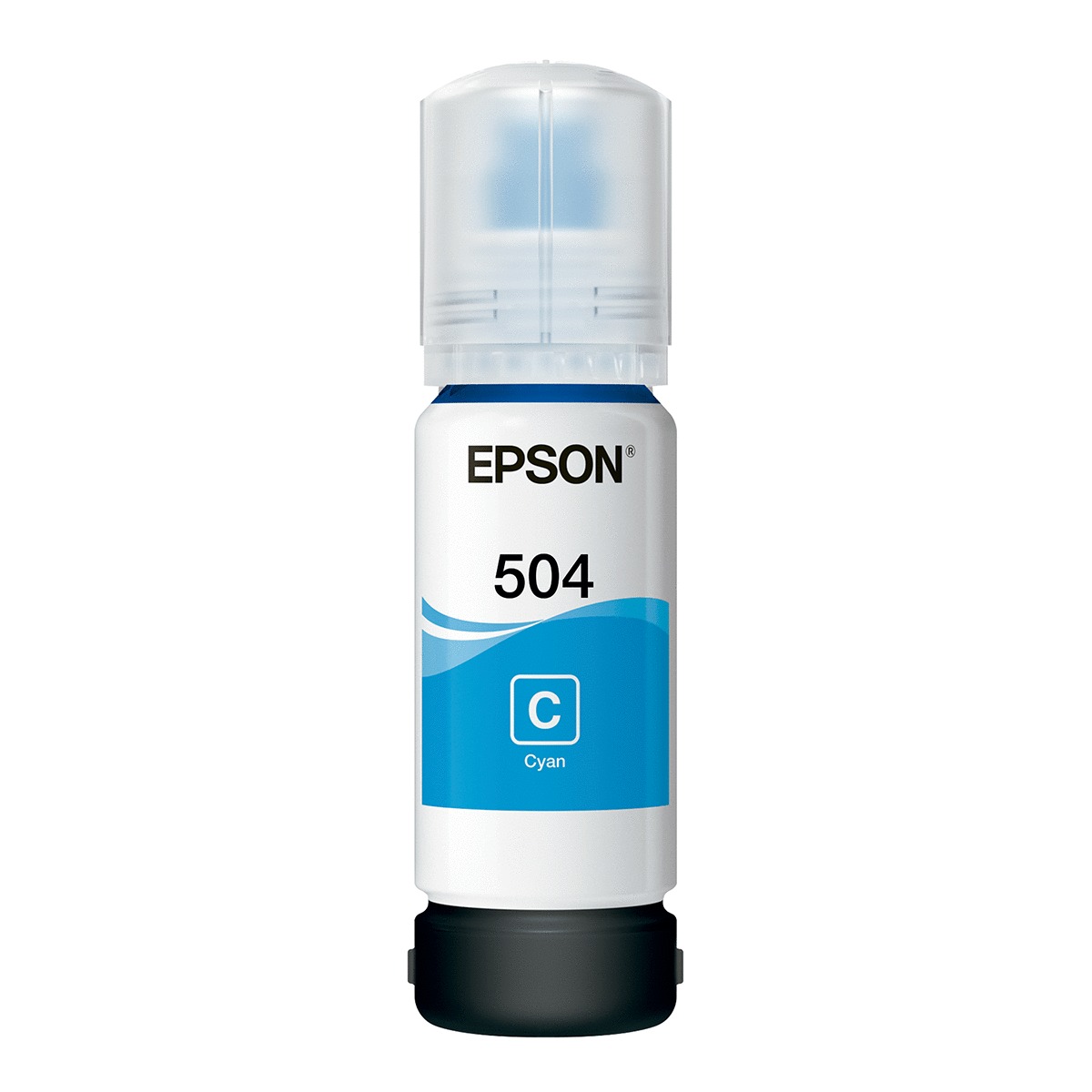 BOTELLA DE TINTA EPSON CIAN 504
