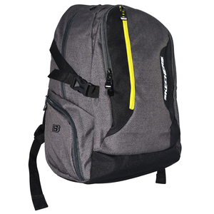 MOCHILA SKECHERS 18 (GRIS CON DETALLES AMARILLO) MOCHILA SKECHERS 18 (GRIS CON DETALLES AMARILLO)