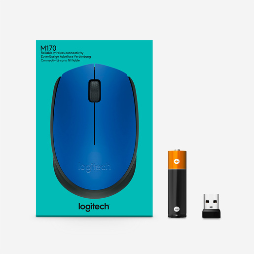 MOUSE LOGITECH M170 AZUL 910-004800
