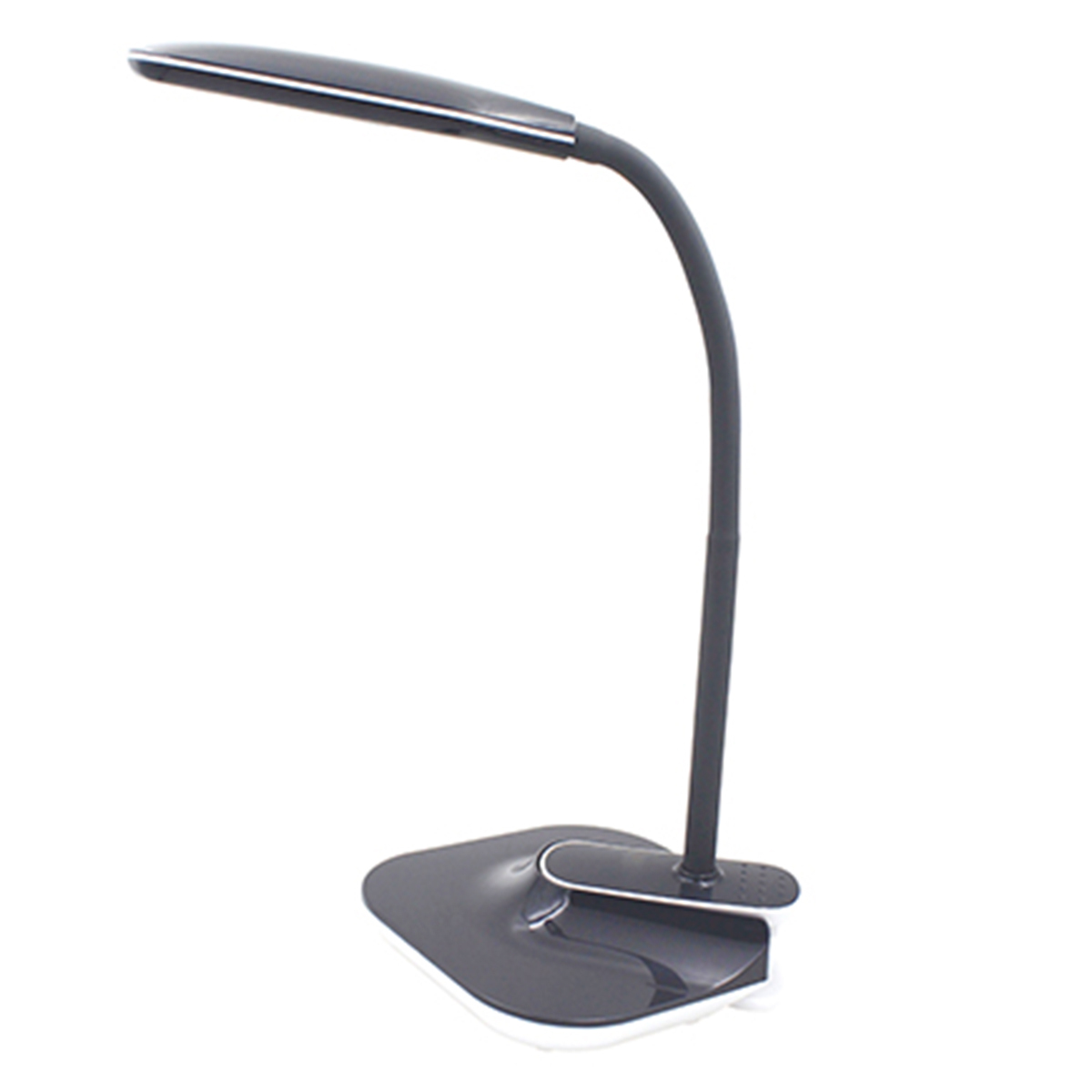 LAMPARA DE MESA LED (COLOR GRIS, 32 CMS DE ALTURA)
