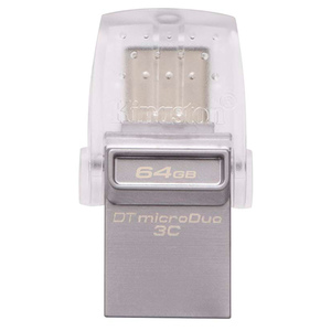 MEMORIA KINGSTON 64GB DT (USB 3.0, MICRODUO 3C)
