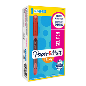 BOLÍGRAFO PAPER MATE INKJOY GEL 600 ST 12 ROJO BOLÍGRAFO PAPER MATE INKJOY GEL 600 ST 12 ROJO