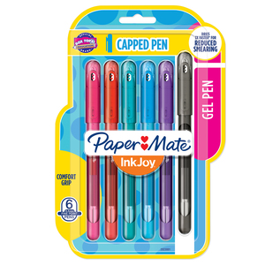 BOLÍGRAFO PAPER MATE INKJOY GEL 600 ST 6 COLORES BOLÍGRAFO PAPER MATE INKJOY GEL 600 ST 6 COLORES