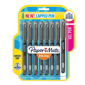 BOLIGRAFO PAPER MATE INKJOY GEL 600 ST 8 NEGRO BOLIGRAFO PAPER MATE INKJOY GEL 600 ST 8 NEGRO
