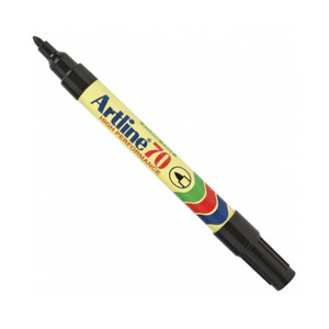 MARCADOR PERMANENTE ARTLINE RECARGABLE PUNTA REDONDA NEGRO MARCADOR PERMANENTE ARTLINE RECARGABLE PUNTA REDONDA NEGRO