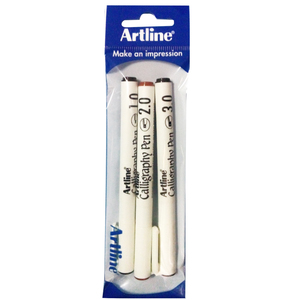 ARTLINE RAPIDOGRAFO CALIGRAFICO BLISTER 3U.