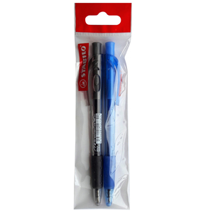 BOLIGRAFO STABILO MARATHON BLISTER 2U. NEGRO BOLIGRAFO STABILO MARATHON BLISTER 2U. NEGRO