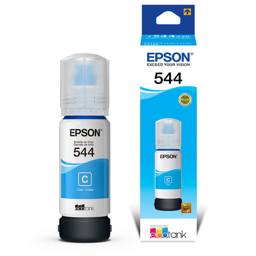 BOTELLA DE TINTA EPSON CIAN 544