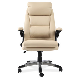 SILLA GERENCIAL DE PU COLOR BLANCO HUESO 4TUNE SILLA GERENCIAL DE PU COLOR BLANCO HUESO 4TUNE
