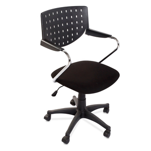 SILLA EJECUTIVA RESPALDO DE PVC COLOR NEGRO 4TUNE SILLA EJECUTIVA RESPALDO DE PVC COLOR NEGRO 4TUNE