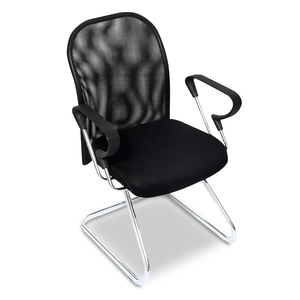 SILLA PARA VISITAS MESH NEGRO