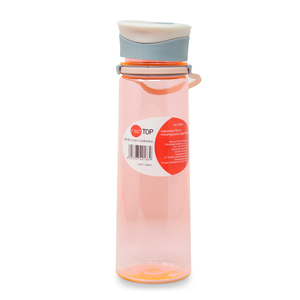 BOTELLA PARA AGUA DE 750ML C/TAPA BICOLOR Y LIGA PARA CARGAR ROSA Y VERDE (MENTA) BOTELLA PARA AGUA DE 750ML C/TAPA BICOLOR Y LIGA PARA CARGAR ROSA Y VERDE (MENTA)