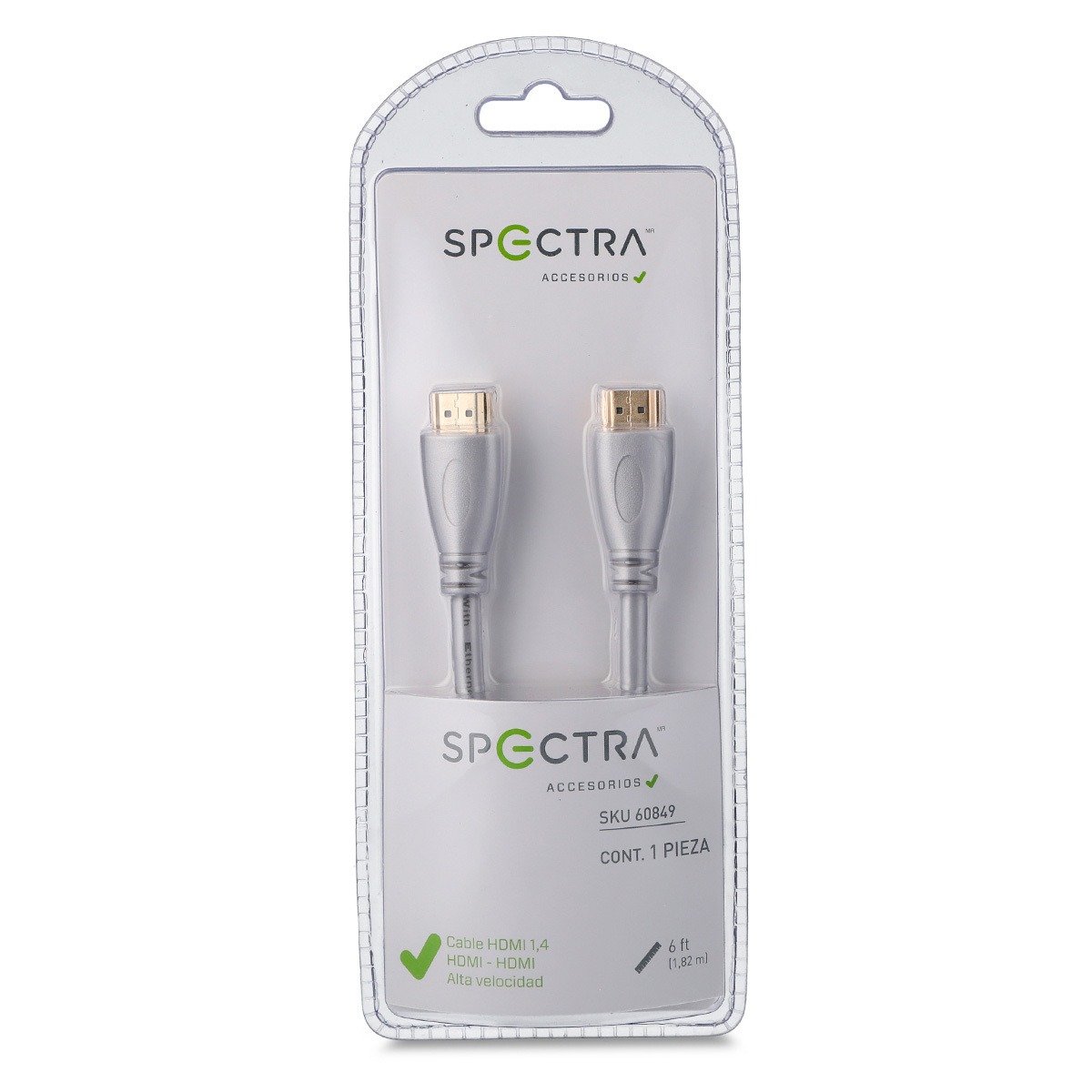 Spectra Cable CABLE HDMI SPECTRA 53596 6 PIES | Office Depot Guatemala