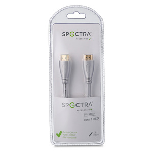 CABLE HDMI A HDMI 1.82 METROS (COLOR PLATA) CABLE HDMI A HDMI 1.82 METROS (COLOR PLATA)