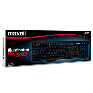 TECLADO MAXELL KB-09 (ILUMINADO) TECLADO MAXELL KB-09 (ILUMINADO)