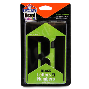 LETRAS Y NUMEROS JUMBO PARA CARTELES (NEGRO C/PEGA LETRAS Y NUMEROS JUMBO PARA CARTELES (NEGRO C/PEGA